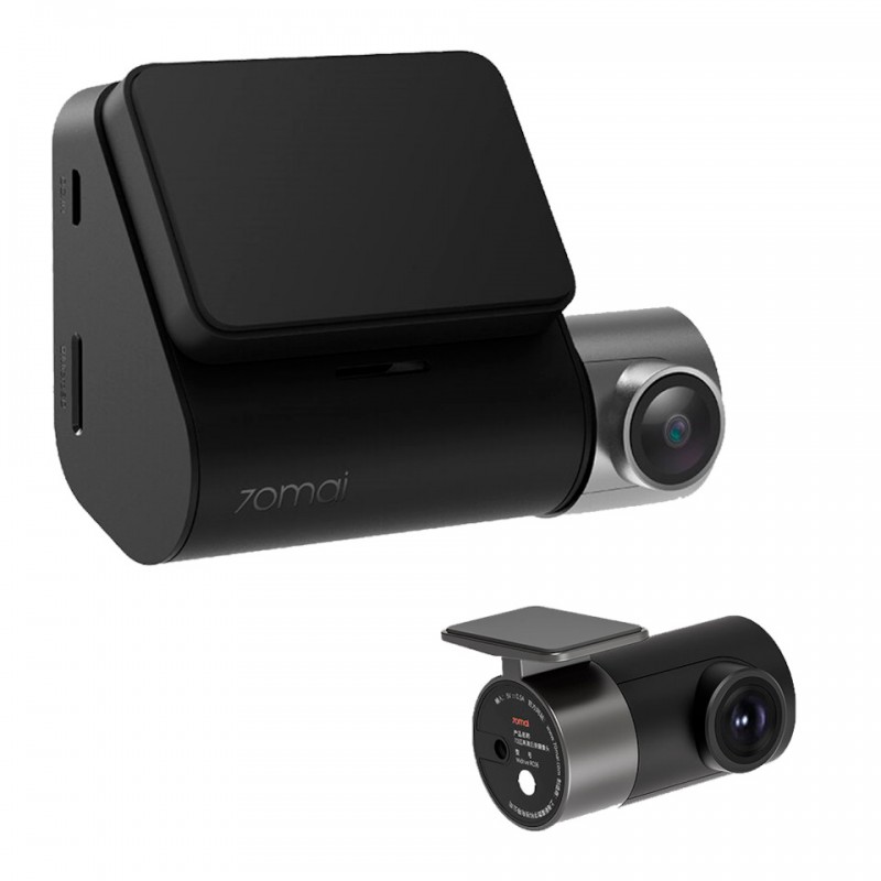 Видеорегистратор Xiaomi 70mai Dash Cam Pro Plus+Rear Cam Set A500S-1, GPS