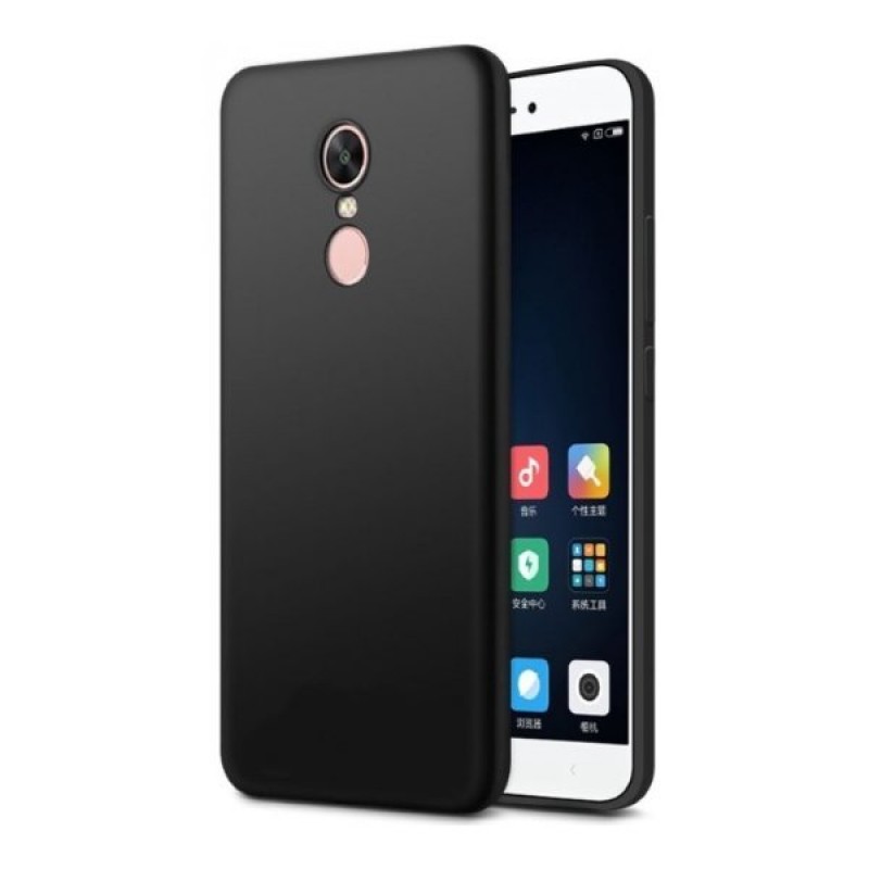 Силиконовый чехол "ТПУ" черный для Xiaomi redmi note 4/4x